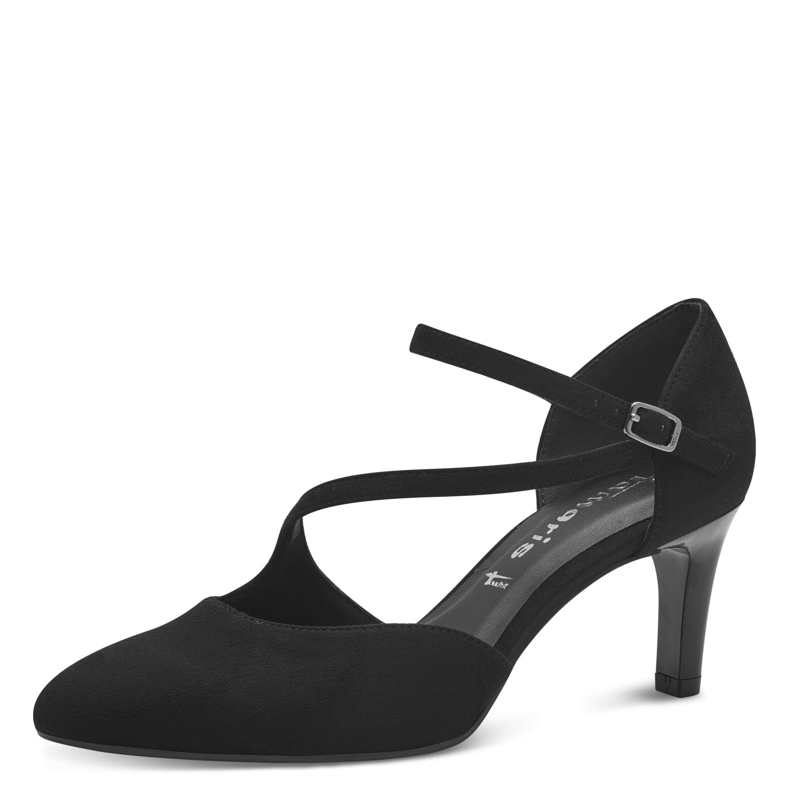 Tamaris Women's Vegan Elegant Pumps, Black, 3.5 UK