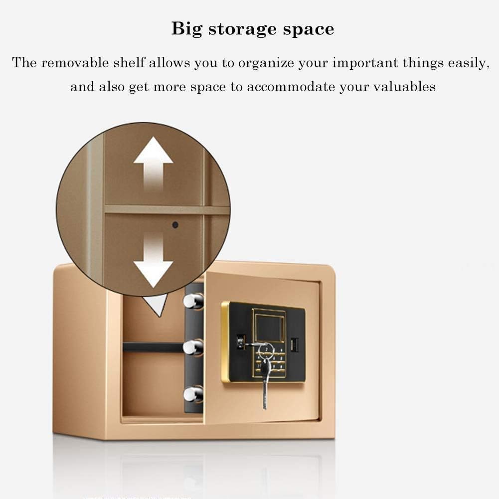 Security Safe Cabinet Box Electronic Digital Storage code fireproof waterproof Safes Boxes for Cash Jewelry Documents