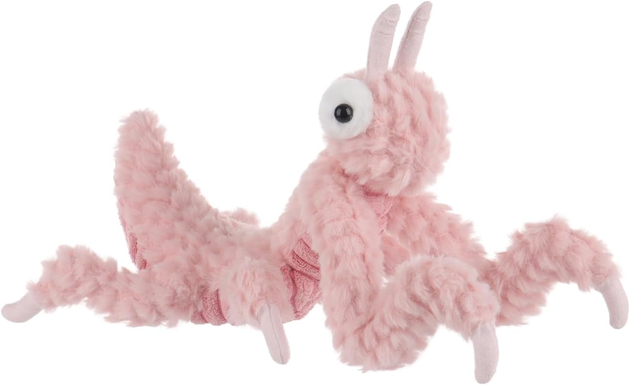 Apricot Lamb Pink Wild Mantis Stuffed Animals for Kids, Soft Cute Plush Toys for Baby Girl and Boy, 12 Inches