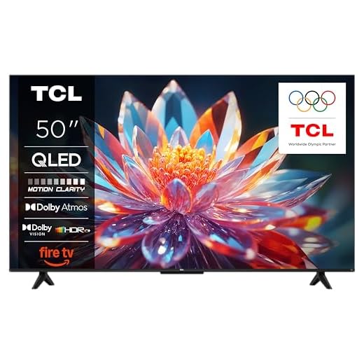 TCL 50T6C 50" QLED TV 4K HDR, FireTV (SmartTV con Dolby Vision e Atmos, HDR10+, Premi e Chiedi ad Alexa)