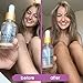GLEOW Face Tanning Drops to Add to Moisturizer, Bronzing Drops for Face and Body with Chamomile and Green Tea, Medium Self Tanner, Custom and Streak-Free Tan 1oz