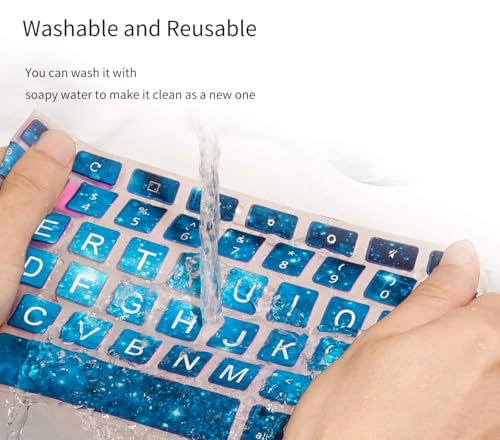 Funda de teclado para HP Chromebook 14 compatible con series 14a-na y 14a-ca 7