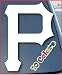 Pittsburgh Pirates Car Window Vinyl Decal Sticker 4" Tall (Color: White)