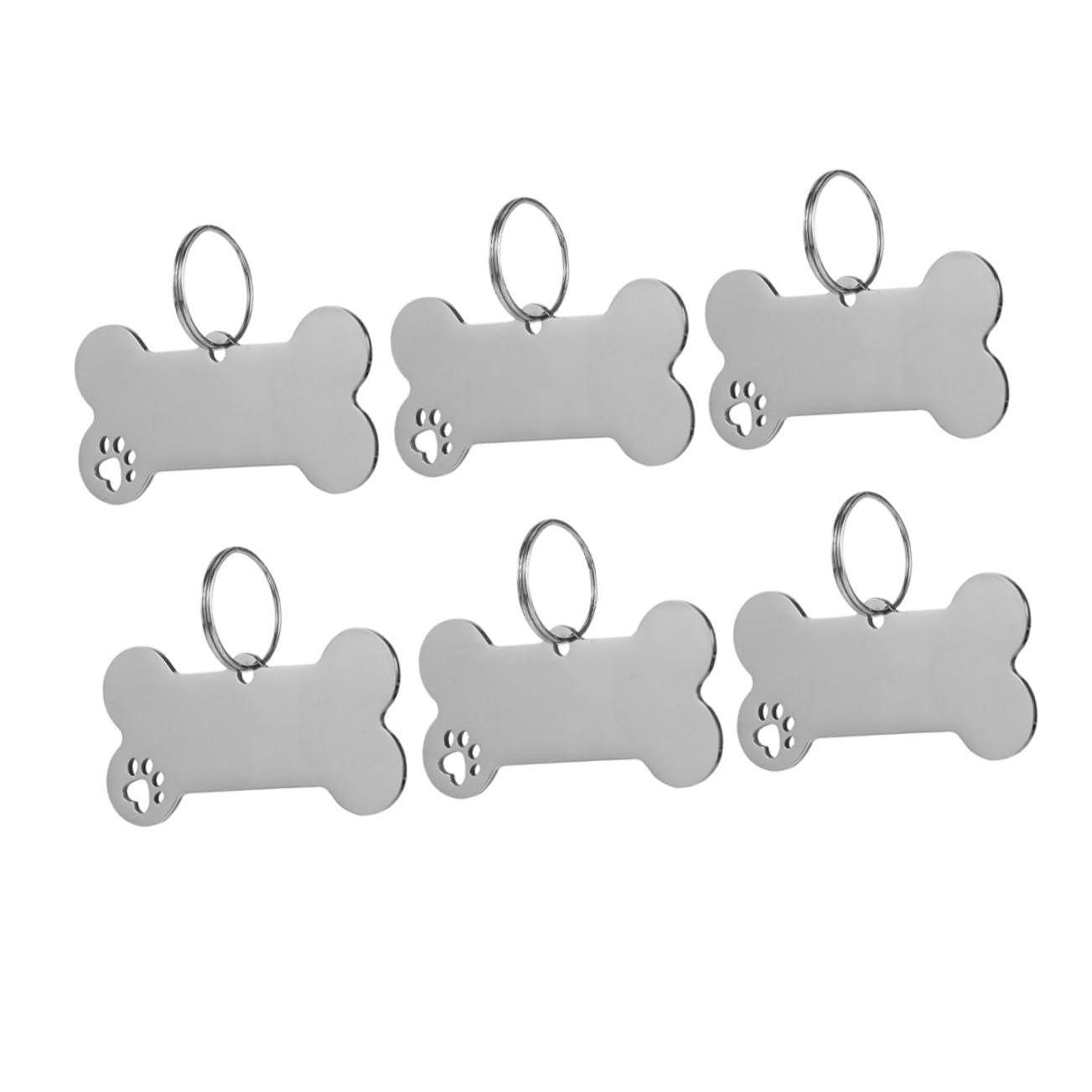 30stücke Edelstahl Hundemarken Personalisierte Id-tags Für Haustiere Kratzfest Und Langlebig Für Welpen Und Hunde Einzigartiges Design Für Individuelle Namensschilder