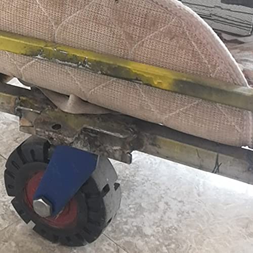 Roulettes fixes et pivotantes caoutchouc 10 pouces pour déplacer sans effort