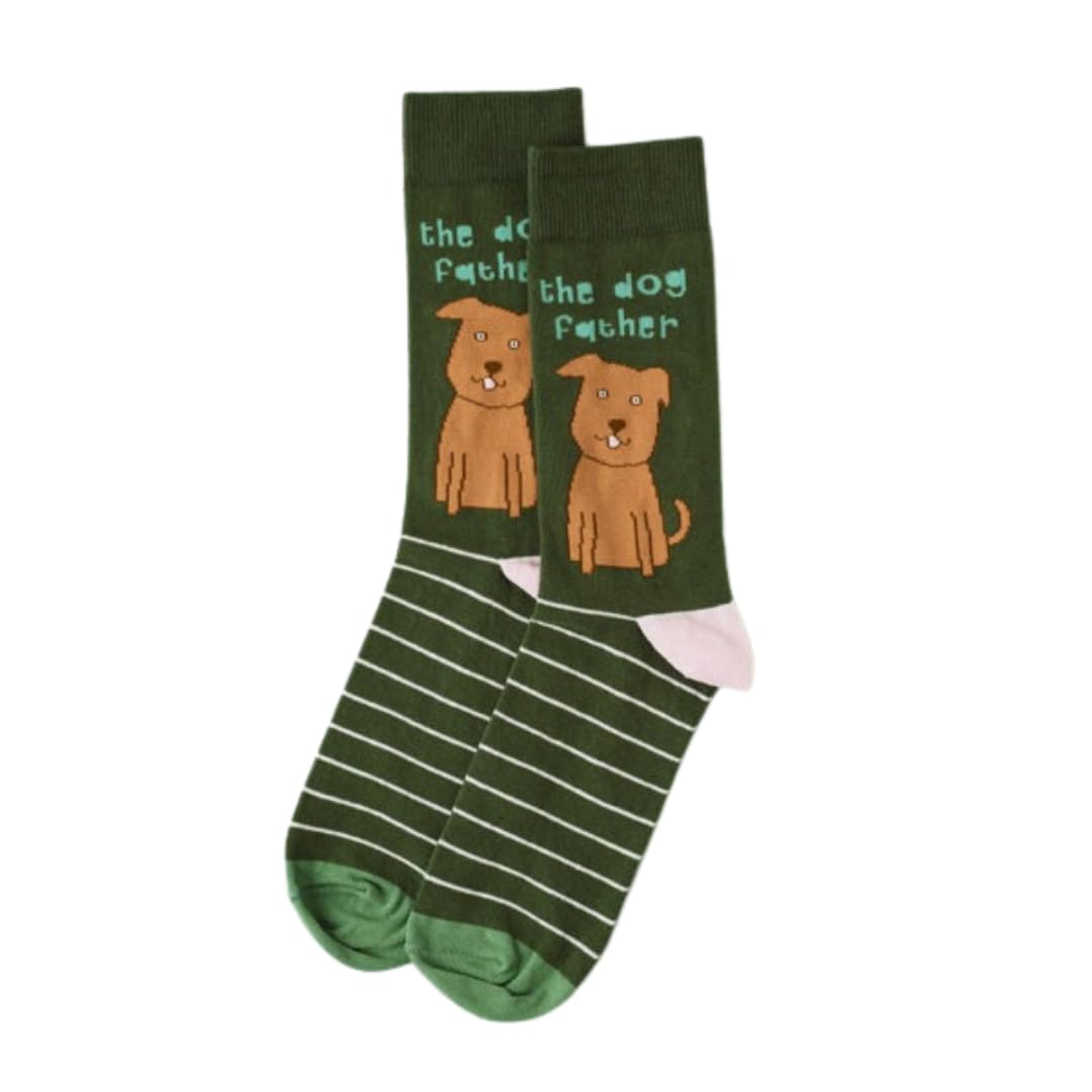 Rosie Made A Thing Mens Socks - The Dog Father - One Size UK 7-12