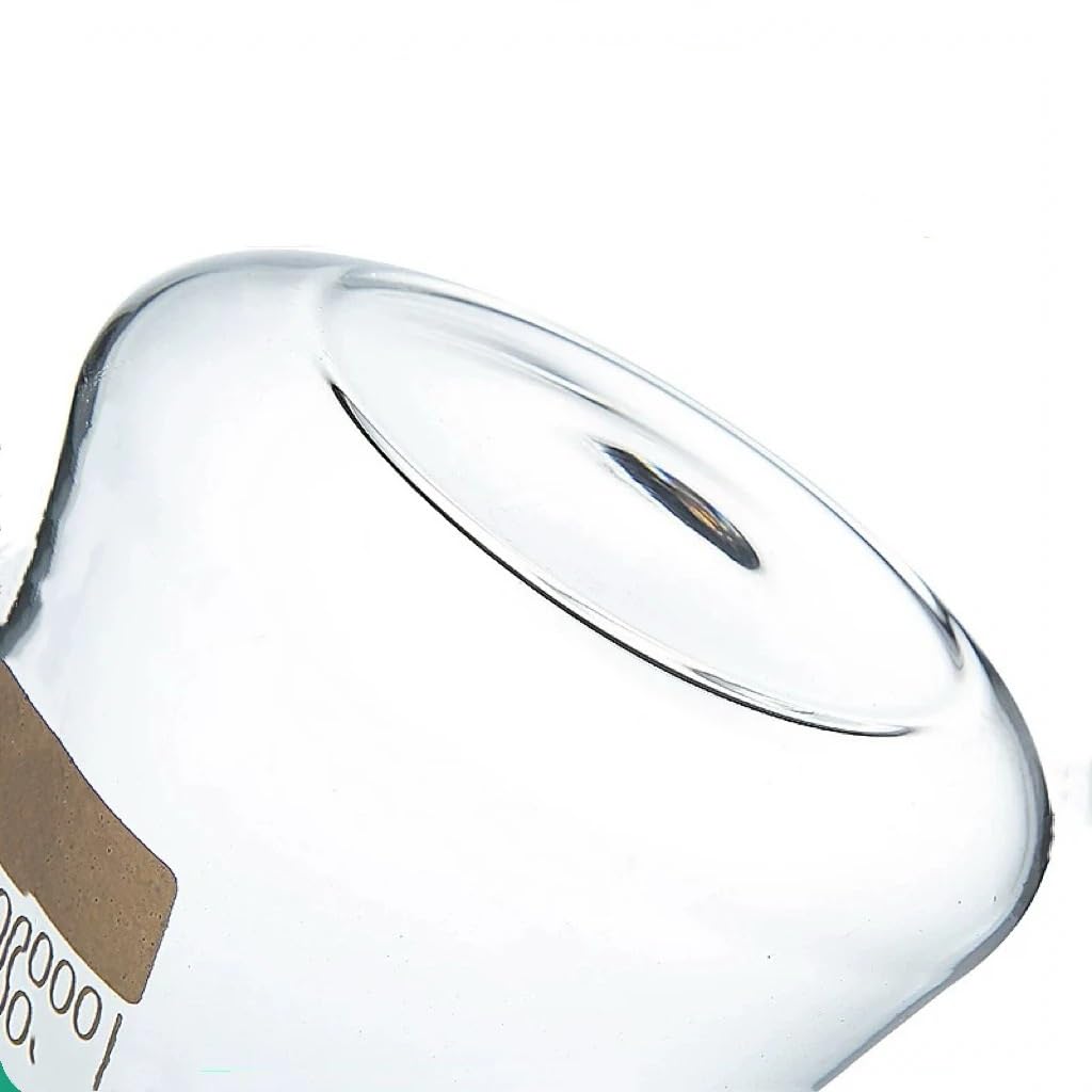 Matraz cónico de vidrio, Matraz Erlenmeyer de vidrio borosilicato 250 ml(With Silicone Plug)