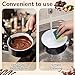 ROCEEI Electric Chocolate Melting Machine with Silicone Spatula, Candy Melter with Adjustable Temperature Control, Removable Aluminum Bowl for Chocolate, Butter, Cake Pops and Strawberries(Single Pot)