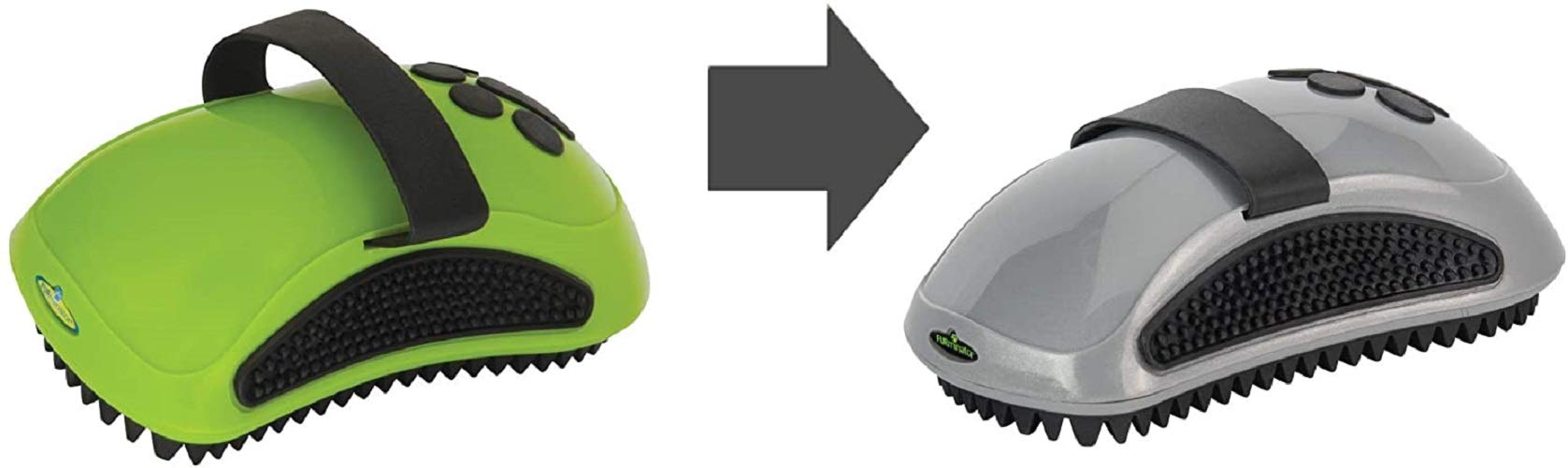 FURminator CurryComb - Peine para perros y gatos (El cepillo para el cuidado del pelaje masajea suavemente la piel - para un pelaje limpio y brillante)