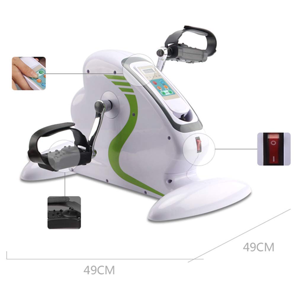 Mini Pedaliera Per Esercizi - Compatta Con Monitor, Per Allenamento Cardio A Casa - Foto 5