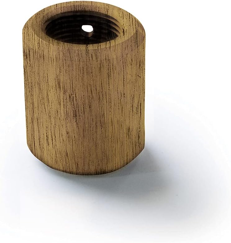 Ceiling Fan Downrod Coupler in Matte Black