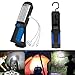 SunTop Linterna LED, LED Lámpara de Inspección Recargable Linterna de Trabajo, Portátil Lampara de Inspeccion COB LED Luz con Magnético Soporte y Gancho Colgante