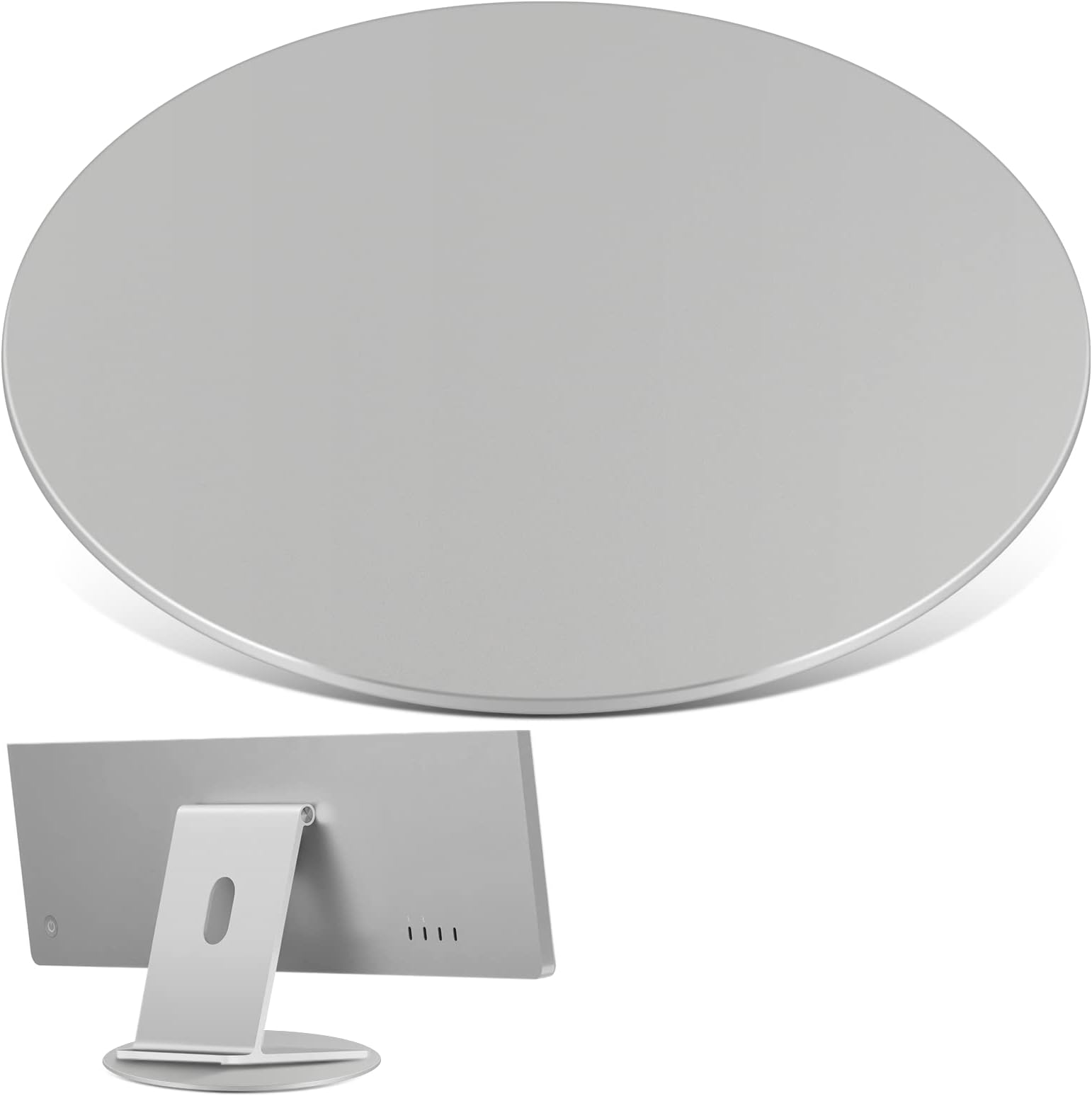 360° Rotation Monitor Swivel Base - Computer Screen Monitor Stand Flat Panel Turntable Rotating Swivel Base for iMac Laptop Potted Plants, Arts Crafts Display Stand
