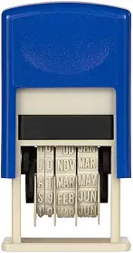 Carimbo Datador, Carbrink, 4 mm, Automático