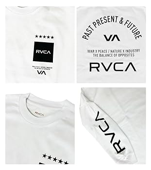 大人気 早い者勝ち RVCA UP STATE LS TEE バックプリント◎ 大人気 早い者勝ち RVCA UP STATE LS TEE バックプリント
