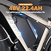 ZEEGR Electric Bike for Adults,Dual Motor AWD 2000W(Peak 3000W) Removable 48V/22.4AH Battery E-Bike 26'*4.0' Fat Tire Electric Bicycle with 7 Speed (Beige) #2