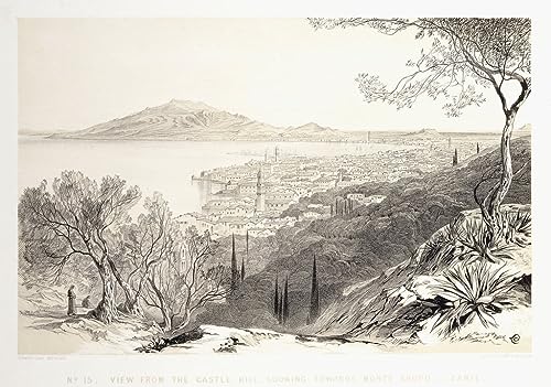 Tableau Vintage Edward Lear 60x90cm avec Impression Toile Graffiti pour Couloir Chic