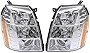 Garage-Pro Headlight Compatible with 2007-2009 Cadillac Escalade, Cadillac Escalade EXT Driver and Passenger Side SET