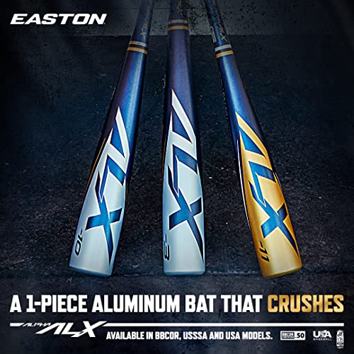 Easton Alpha Alx 2022 2 3/4 Barrel Usssa -10 1 Piece Aluminum Baseball Bat, 30/20 #TOP5