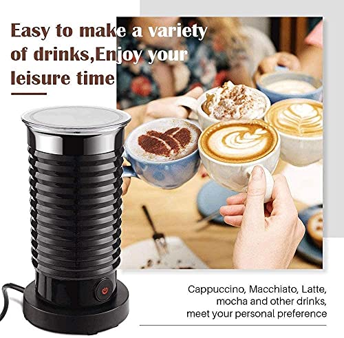LSDRALOBBEB Milchaufschäumer Elektrische Automatischer Milchschäumer Warmer Milk Foam Maker Automatischer Milchdampfer… – Bild 3