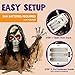 JOYIN Halloween Decoration Outdoor Animated Zombie Groundbreaker, Light-up Skeleton Zombie Groundbreaker Prop with Creepy Sound for Halloween Outside Decoration, Lawn, Yard, Patio, Haunted House Decor