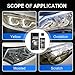 Advanced Automotive Headlight Restoration Kit - Premium Lens Restorer & Cleaner for Cars, Effective Headlight Repair Fluid, Innovative Polish Solution(1pc)