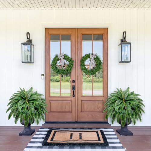 50% Off: Set of 2 Realistic Artificial Boston Ferns - Image 3