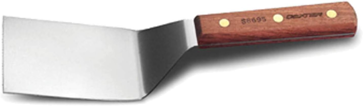 - Outdoors 16150 4" x 3" hamburger turner, Brown