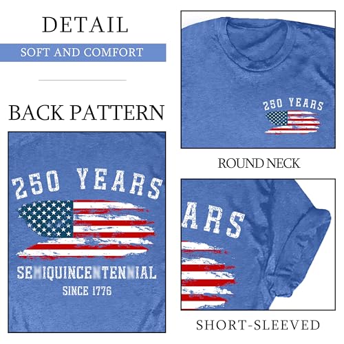 Image of Ithalt Women 4th of July Shirt Fourth of July Shirts USA Sequin Tshirt American Patriotic T-Shirt Stripes Tee Tops