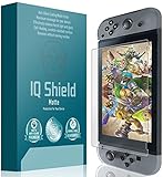 IQ Shield Matte Screen Protector Compatible with Nintendo Switch (Console)(Updated Design) Anti-Glare Anti-Bubble Film