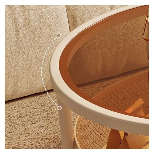 Table basse amovible en verre pour optimiser les petits salons - 4