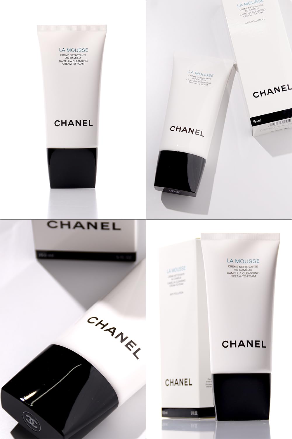 CHANEL La Mousse Anti-Pollution Facial Cleansing Cream-to-Foam 150mL