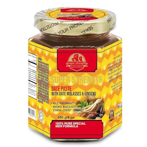 Resttivo SUPER Srenghth - Ajwa Date Paste Extra Flavor - Energy Support Men 250 mlF / 8 oz