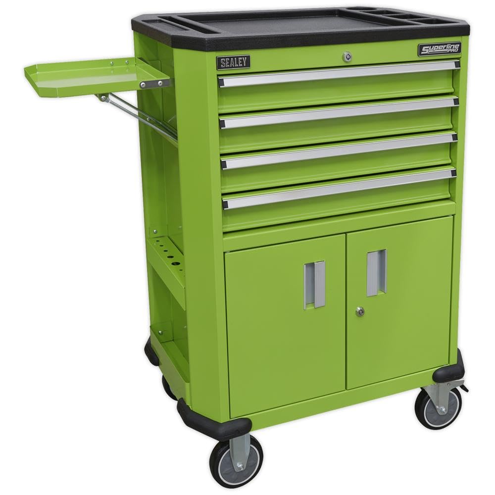 Sealey AP980MTHV Tool Trolley with 4 Drawers & 2 Door Cupboard
