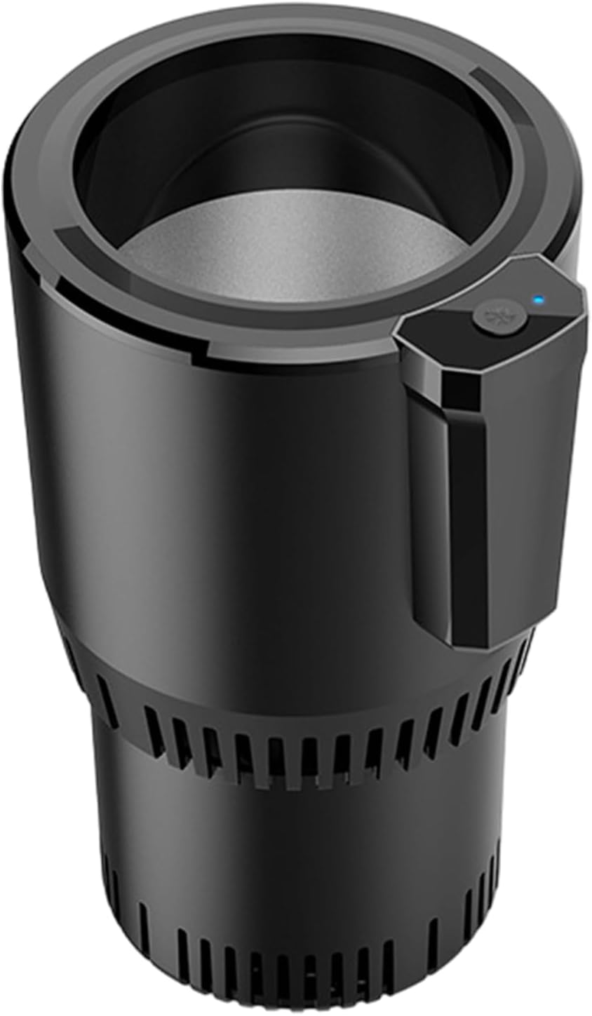 Coffee Mug Cooler Warmer - Rapid Chill and Heat Cup Holder, Smart Car Beverage Device | Portable Mode Drink Cooler, Cup Warmer for Car, Home, Travel, Work Desk, Personal Beverage Use