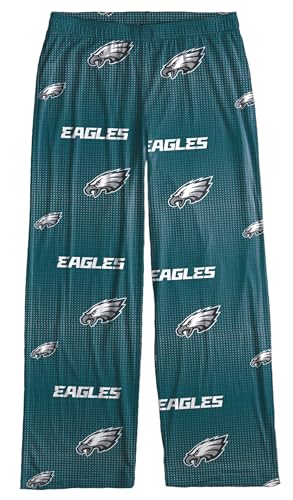 FOCO Philadelphia Eagles Men's Scatter Pattern Pajama Lounge Multi Color Pants