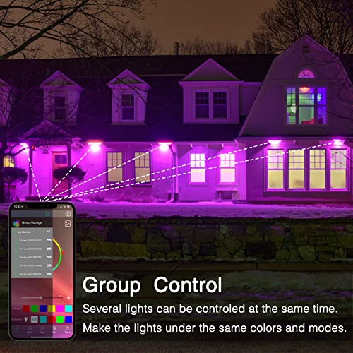 Onforu 48W Stage Lights, Smart App Control Rgb Light Bar, Stage Lighting With Music Synchronize, 16 Million Color Uplights For Events Dj Light Uplighting Wall Washer Light For Party Wedding Garden #TOP2