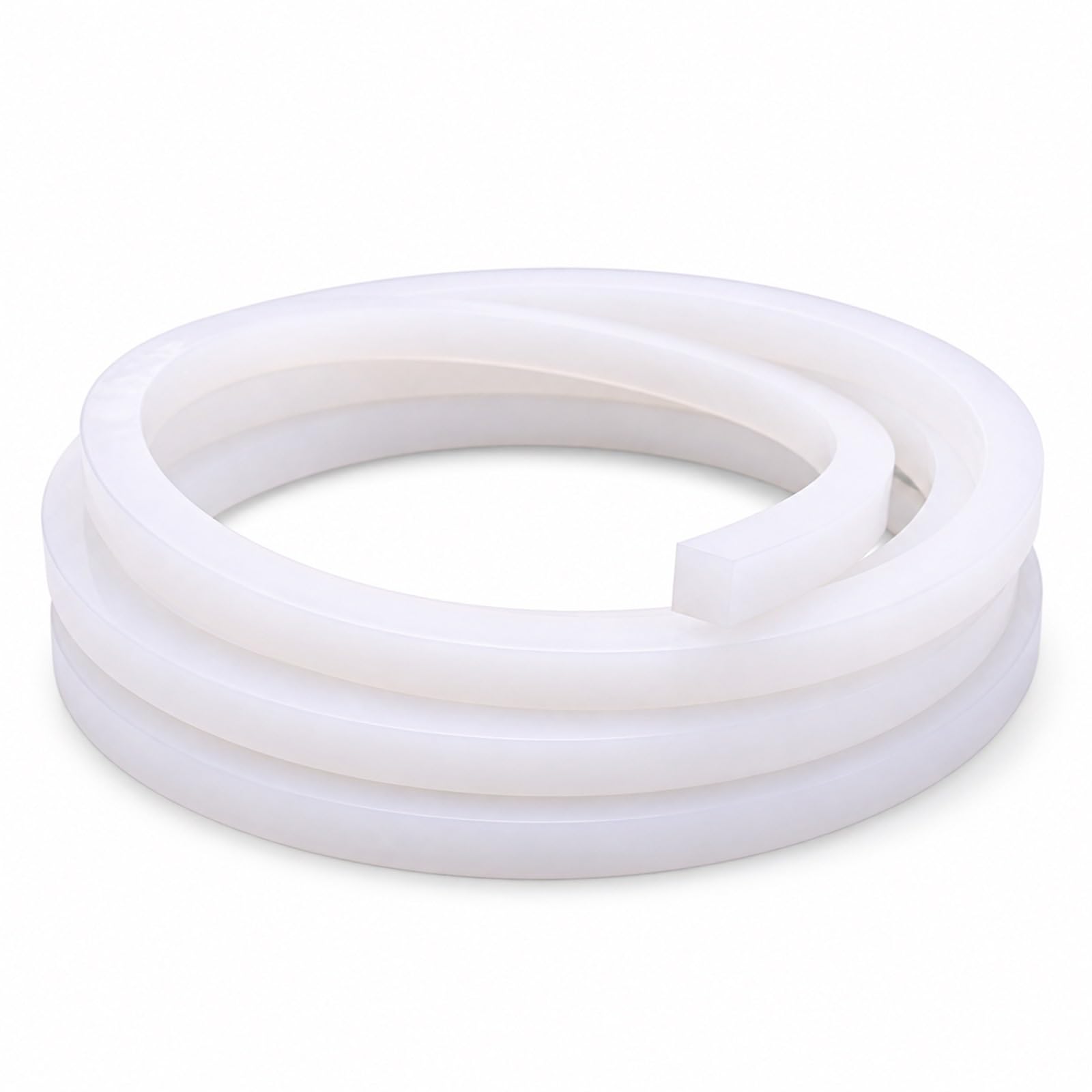 Bande plate solide en silicone transparent pour joint de fenêtre étanche