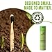 Gaia Guy Small Bamboo Horse Hair Toothbrush – 6 Pack Soft Horsehair Bristles (No Nylon, Plastic-Free) | Compact Size for Kids or Adults | 100% Compostable, Biodegradable, Eco-Friendly & Zero Waste