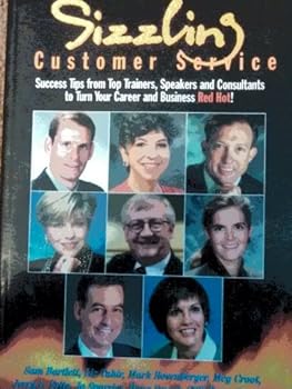 Paperback Sizzling Customer Service Book