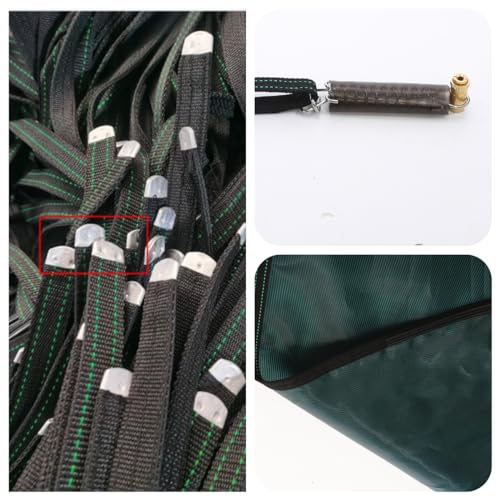 Cobertor de seguridad para piscina Garvee 18x34 pies con escalón miniatura 7