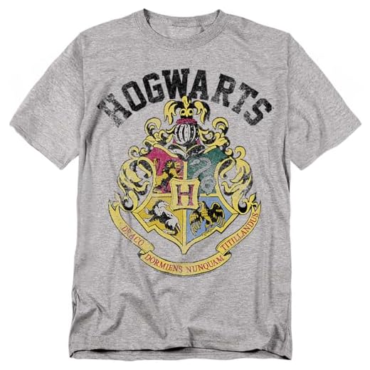 Harry Potter Retro Hogwarts Logo T Shirt