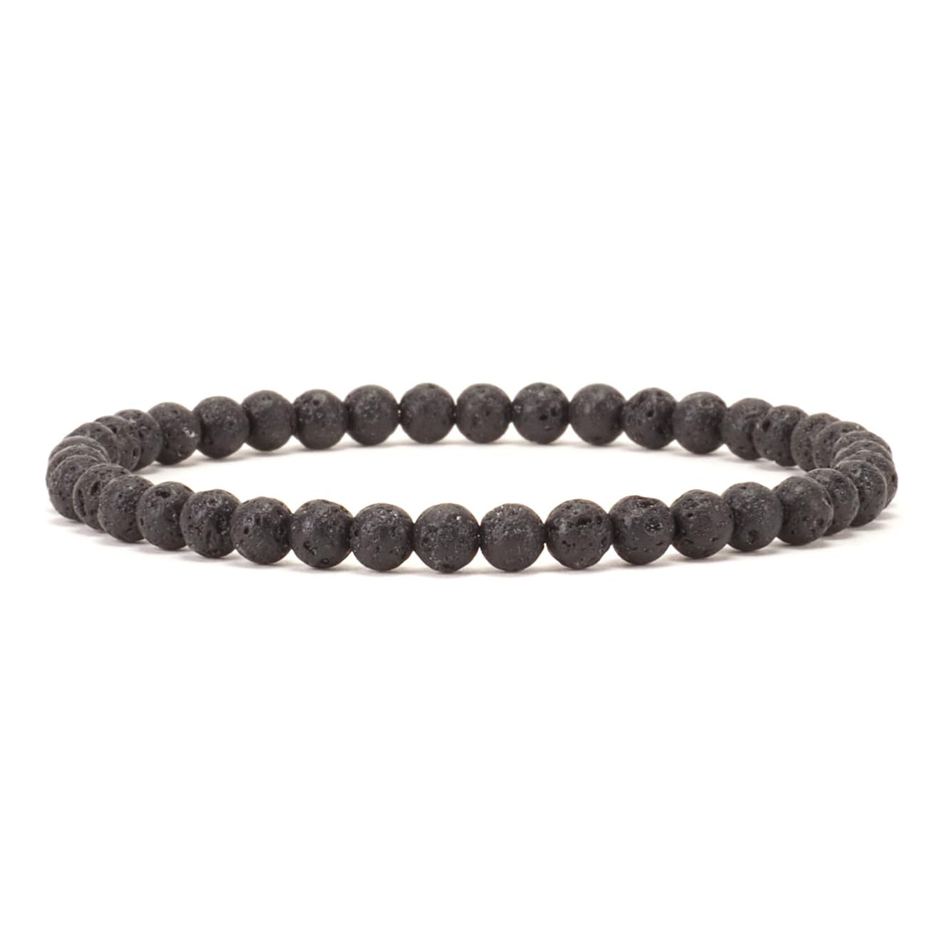 Cherry Tree Collection - Small, Medium, Large Sizes - Gemstone Beaded Bracelets For Women and Men - 4mm Round Beads