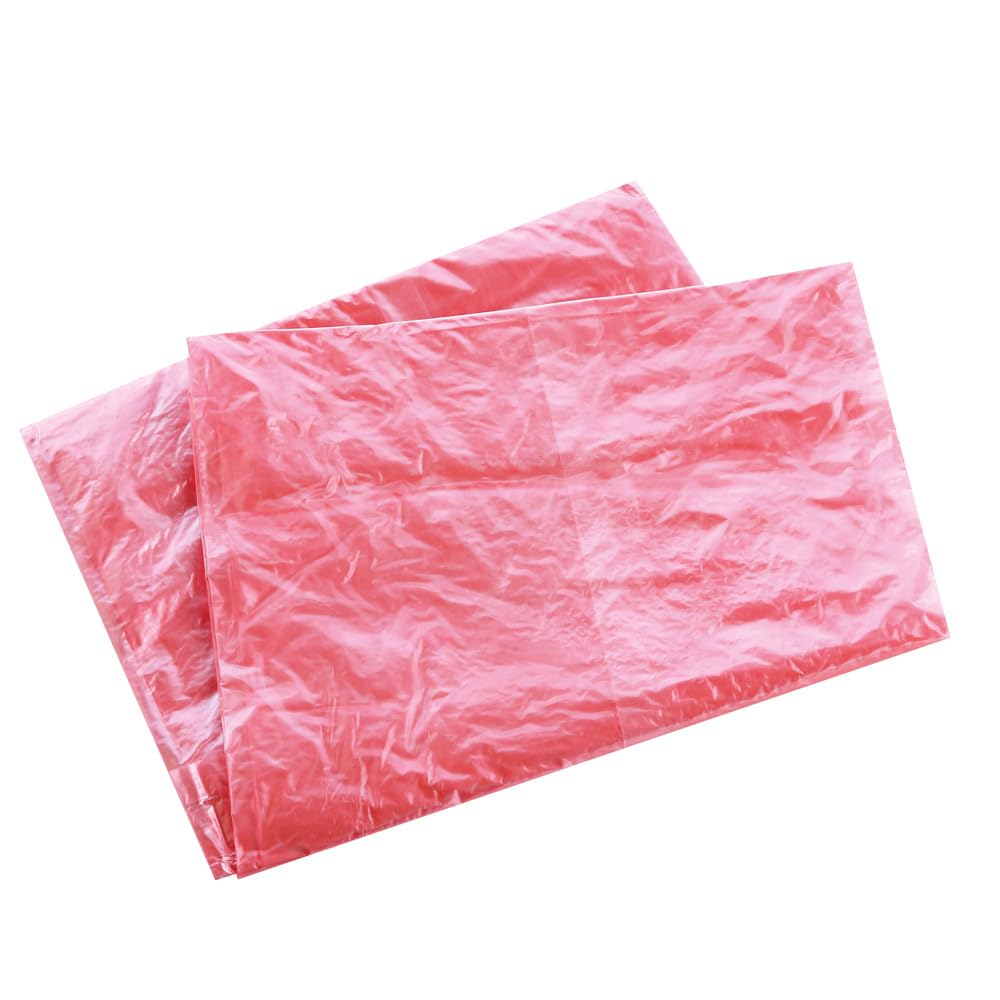 FRANZ MENSCH 200 Stück Hygostar Wäschebeutel Care | PVA, V: 60l, rot, L: 84cm, B: 66cm, Karton, Wäschesack, Wäschebeutel, Wäschtüte