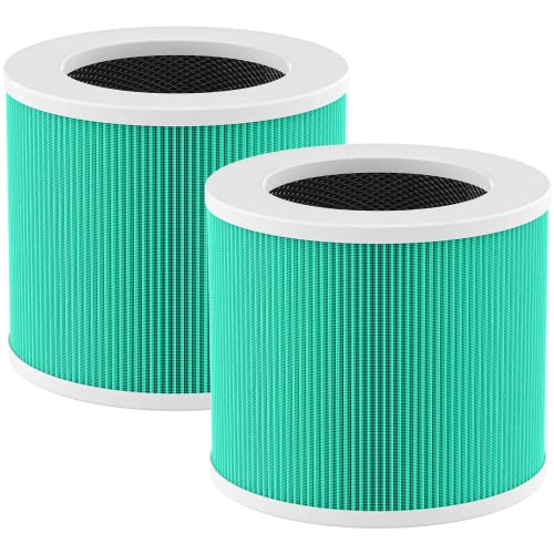 HY1800 Replacement Filter Compatible with CHIVALZ/MORENTO/Loytio/Honeyuan/AYAFATO/IOIOW HY1800 Air Purifier (2 Pack)