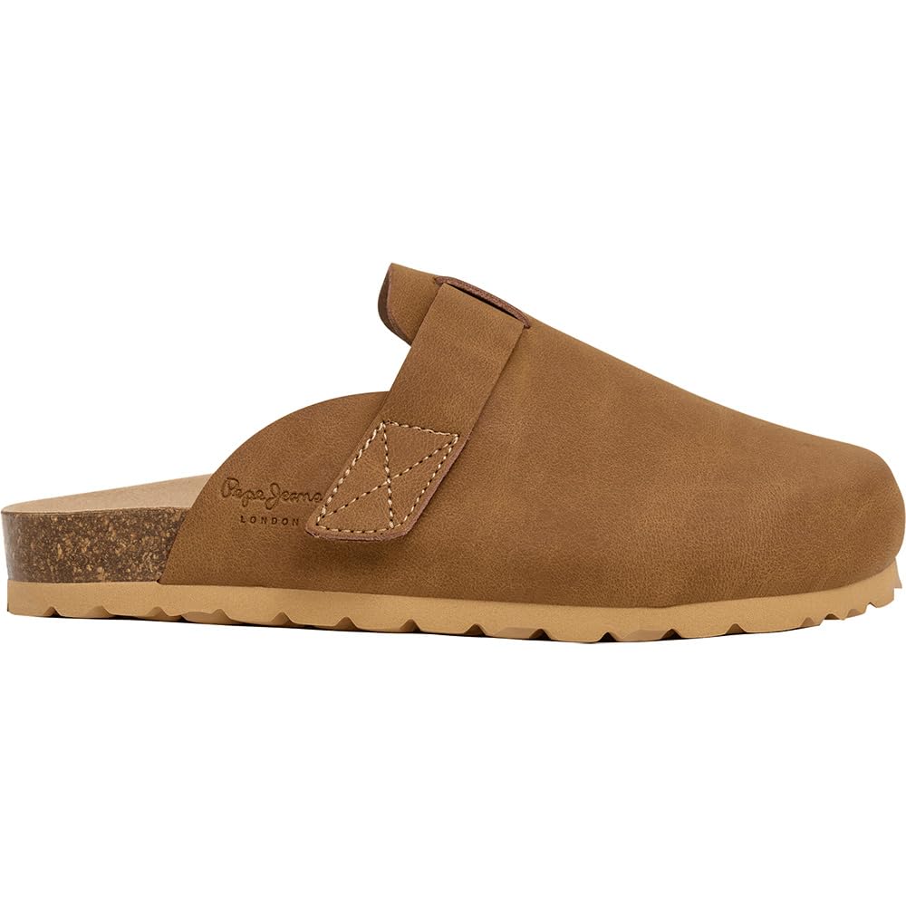 Pepe Jeans London Bio Boat B Men’s Regular Fit Anatomic Sandals, Blue Wash