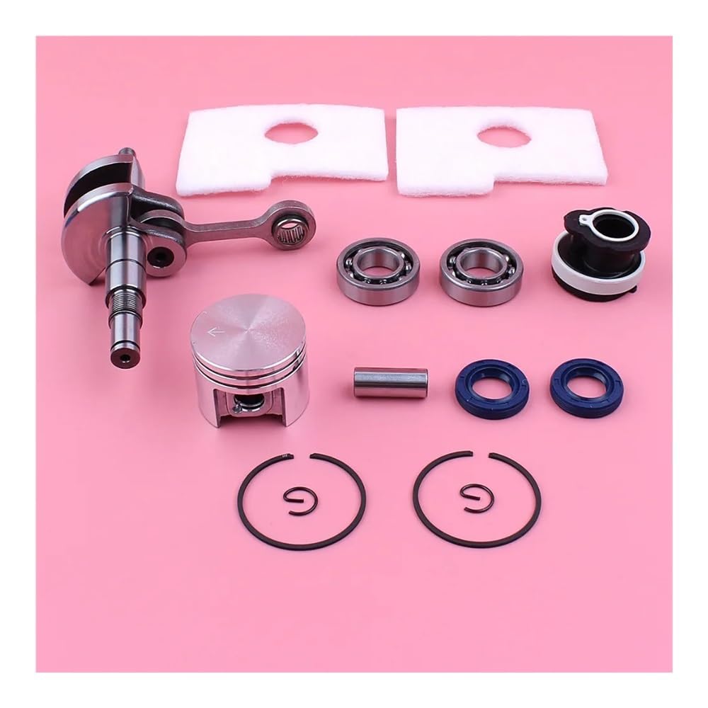 Kit de pièces mécaniques pour MS180 avec filtre à air piston 38 mm haute durabilité
