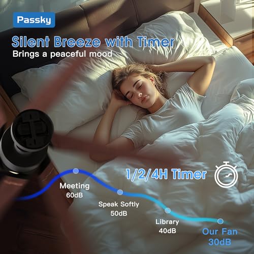 Image of Passky 60 Inch Black Contemporary Ceiling Fans with Lights, Remote Control | 3CCT dimmable light, quiet DC motor, reversible airflow; black contemporary style for bedroom and living room