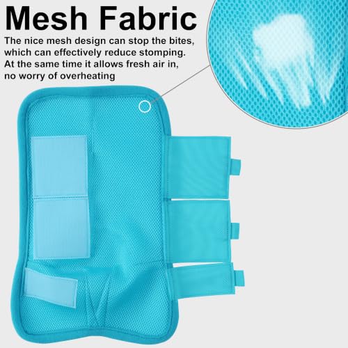 Image of Horse Fly Boots, Mesh Fly Boots for Horse Set of 4, Equine Leg Protection | Breathable Horse Leg Fly Wraps, Horse Leggings Reduce Stomping, Non-Slip Leg Guards for Mini Pony Horse Donkey