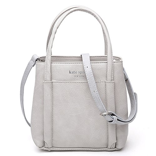 Sac rétro été simple gris femme avec paquet de bandoulière épaule pratique